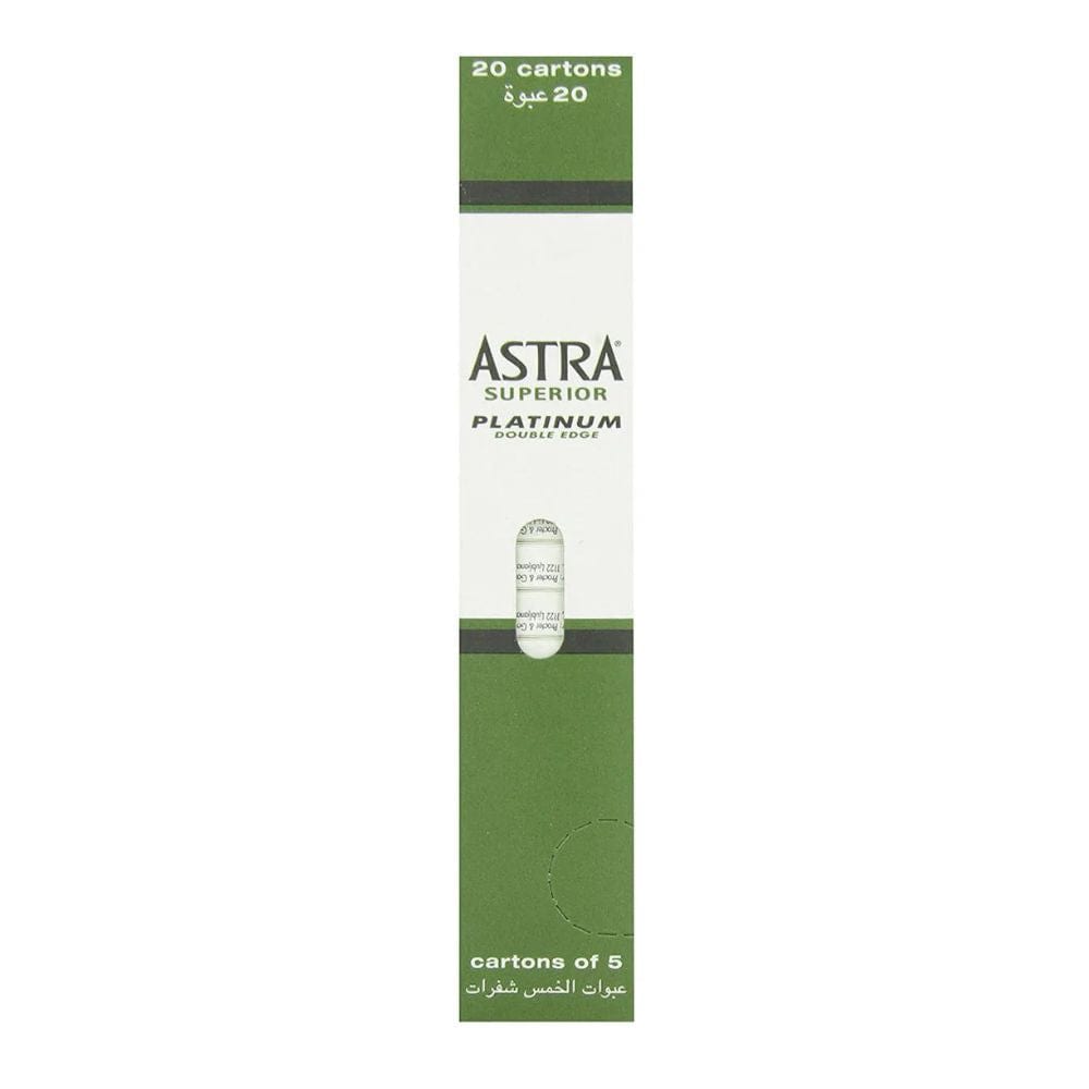Astra Super Platinum Double Edge Razor Blades (100) – Luxx Brands