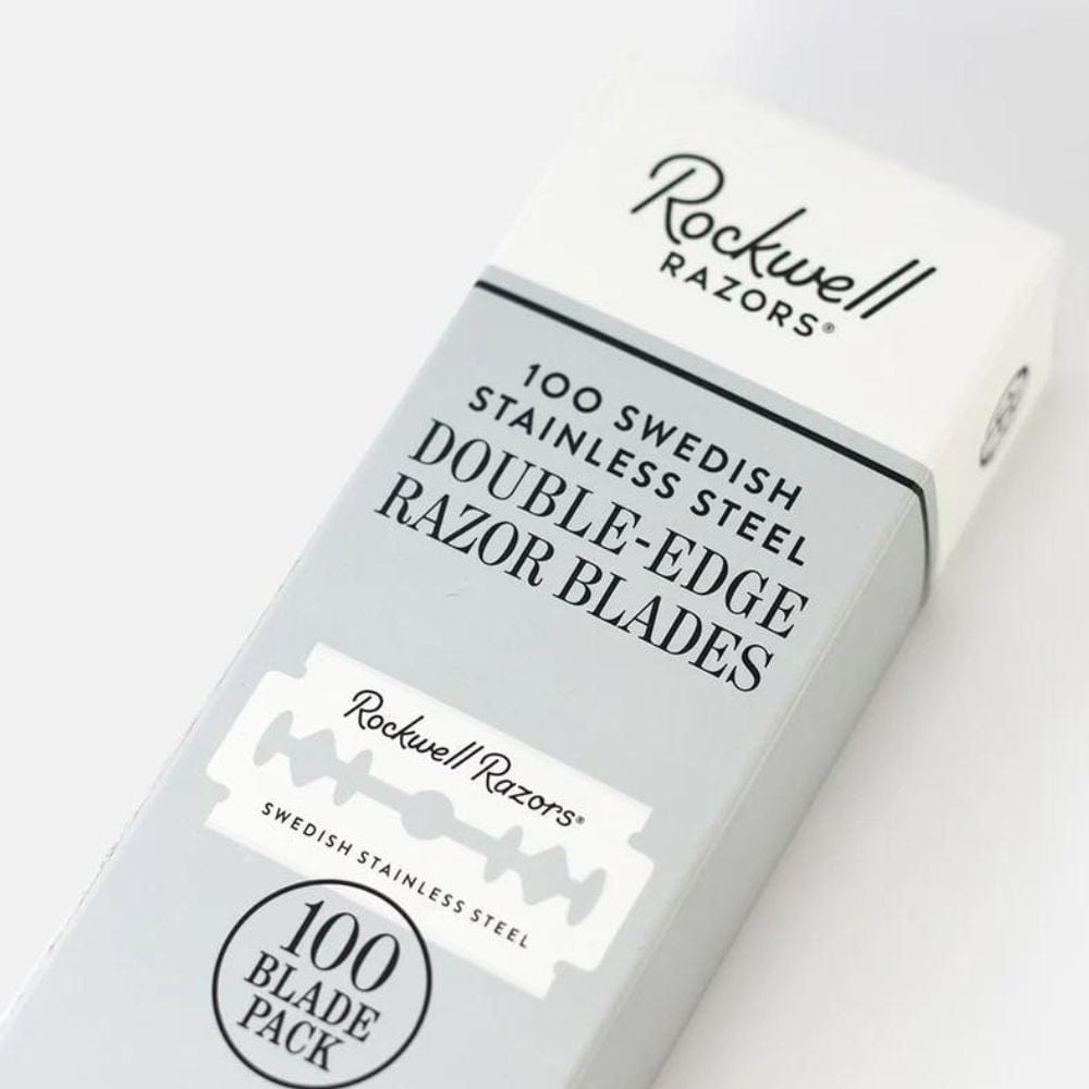 Razor Blade Rockwell Double Edge Safety Razor Blades (100)