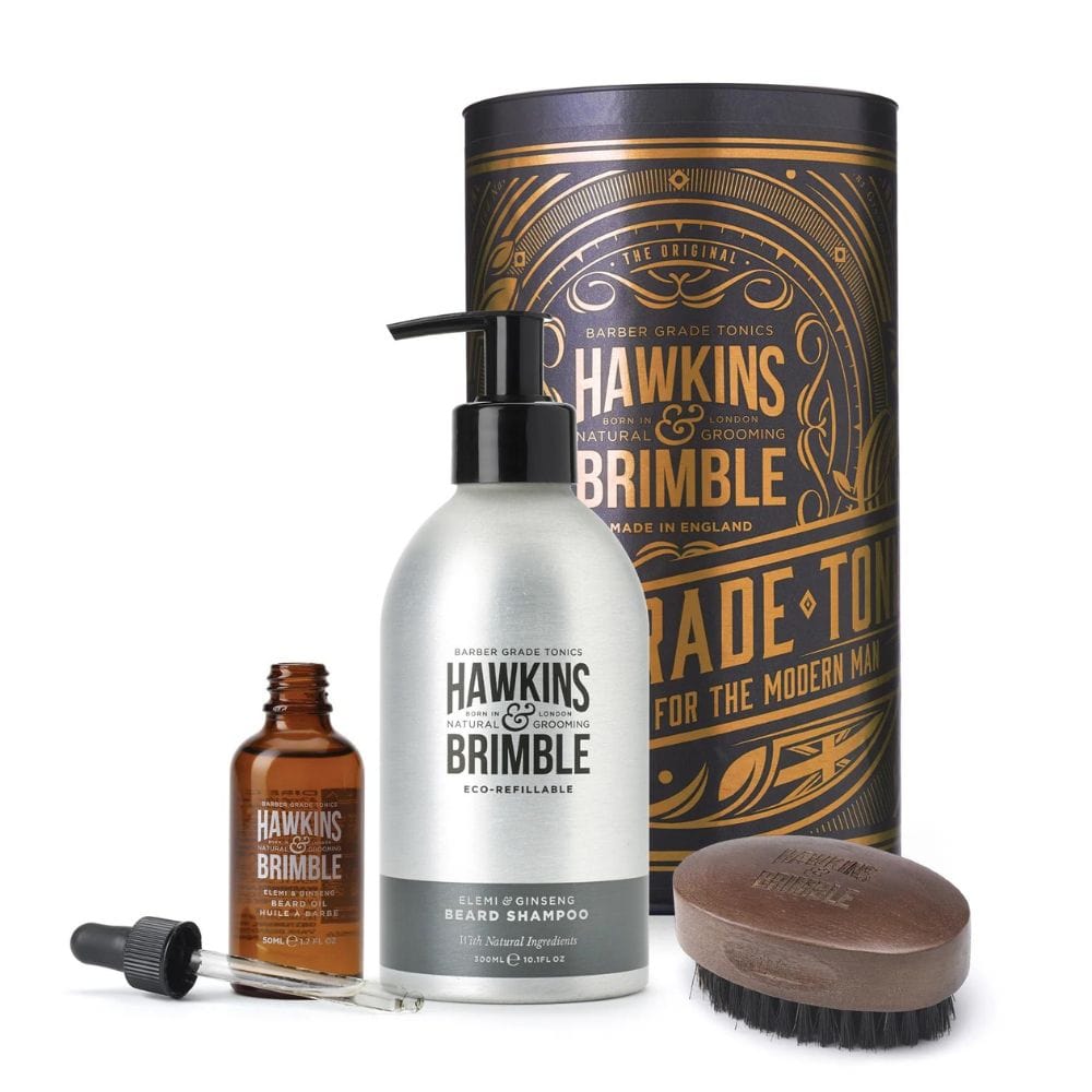 Beard Kit Hawkins & Brimble Daily Beard Ritual Gift Set