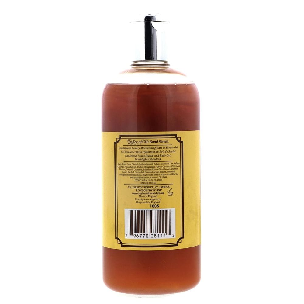 Body Wash Taylor Of Old Bond Street Sandalwood Shower Gel 500ml