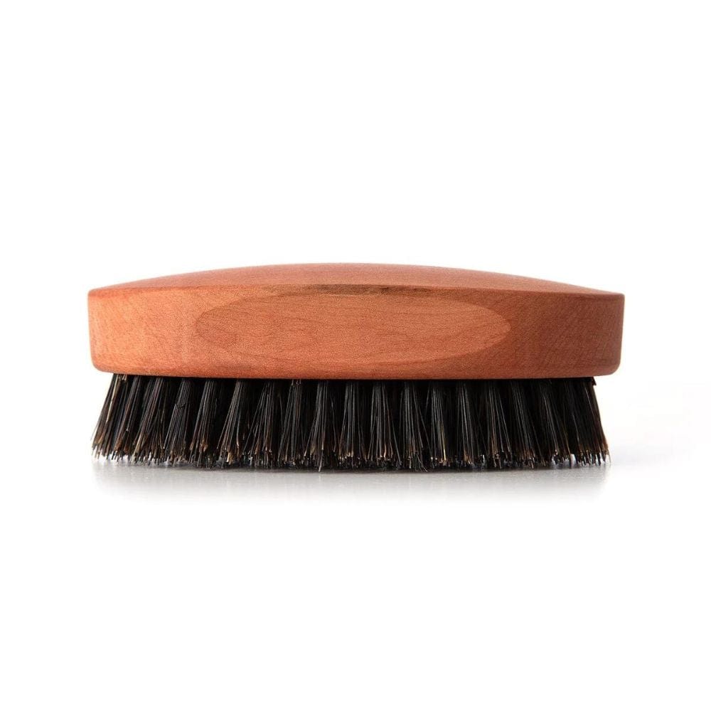 Hair Brush Taylor of Old Bond Street Large Pearwood Dark Boar Bristles Military Hairbrush