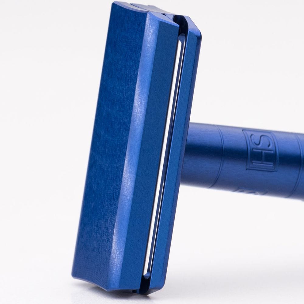 Al13 Razor Henson Shaving AL13 DE Safety Razor Steel Blue – Luxx Brands