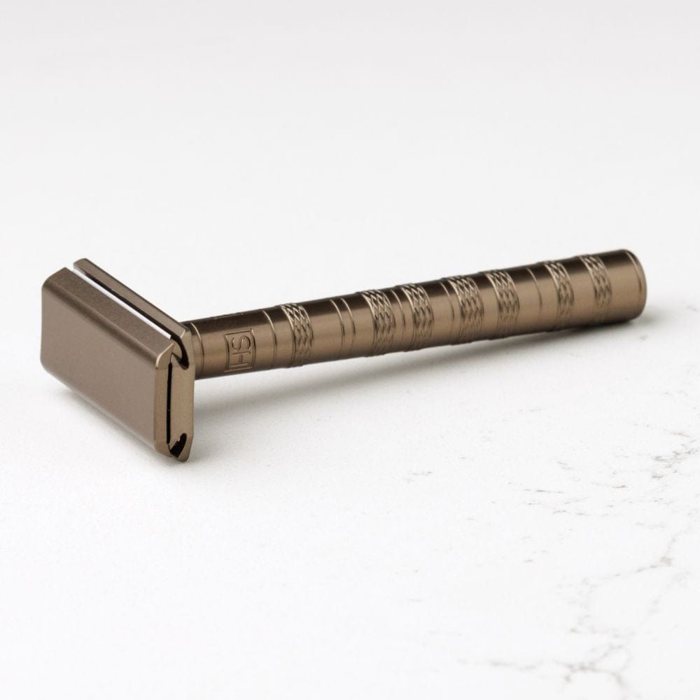 Al13 Razor Henson Shaving AL13-M DE Safety Razor Tan – Luxx Brands