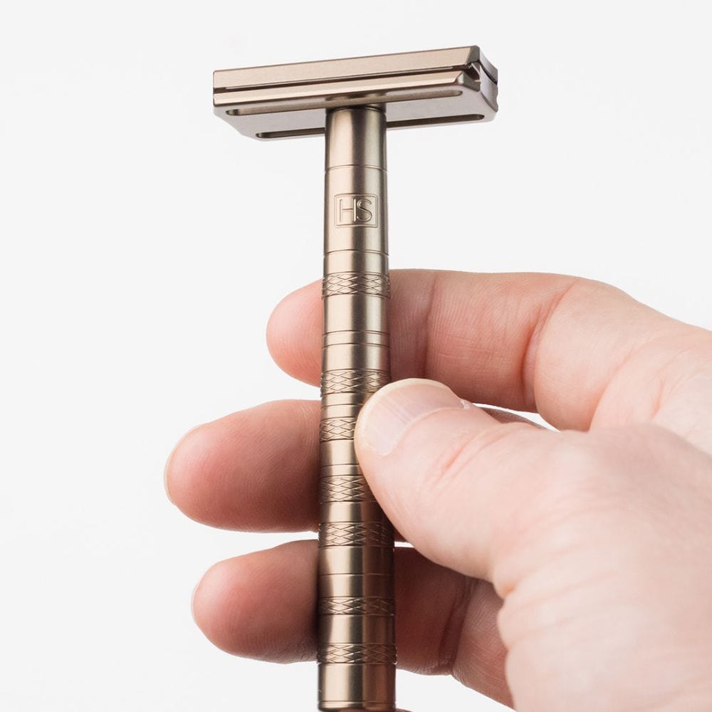 Al13 Razor Henson Shaving AL13 DE Safety Razor Tan – Luxx Brands