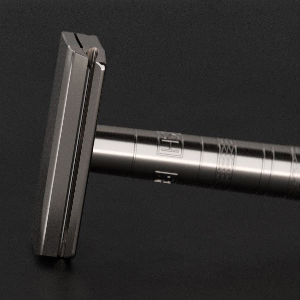 Henson Shaving Ti22 Mild DE Safety Razor Titanium – Luxx Brands
