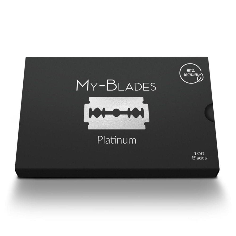 Mylux Razor My-Blades® Platinum Double Edge Steel Razor Blades – Luxx Brands