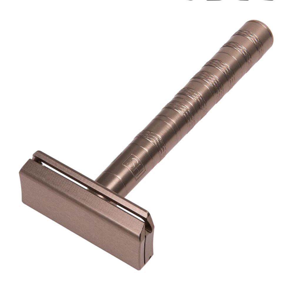 Safety Razor Henson Shaving AL13 Mild DE Safety Razor - Tan