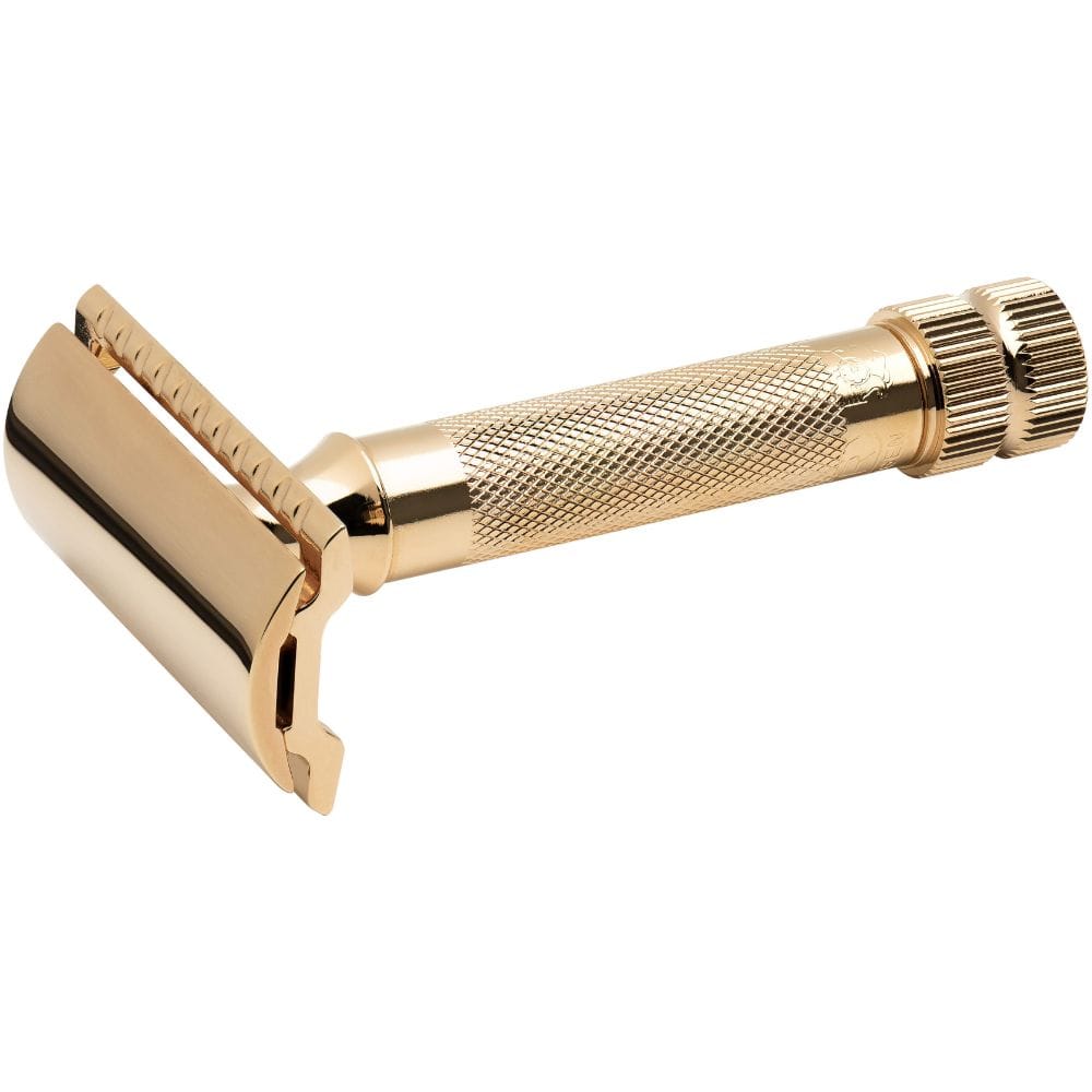 Safety Razor Merkur 34G Short Handle DE Safety Razor Gold