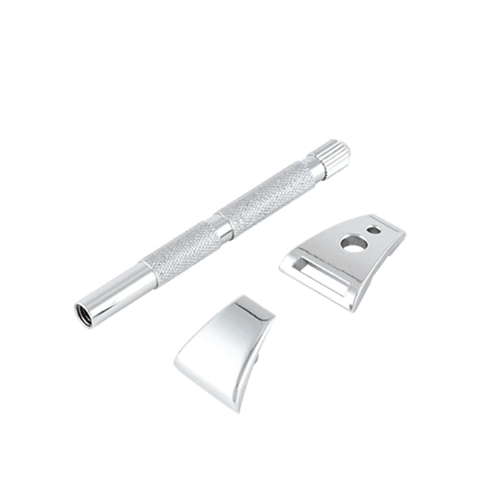 Safety Razor Merkur 907C Beard & Moustache Detailing Safety Razor Chrome