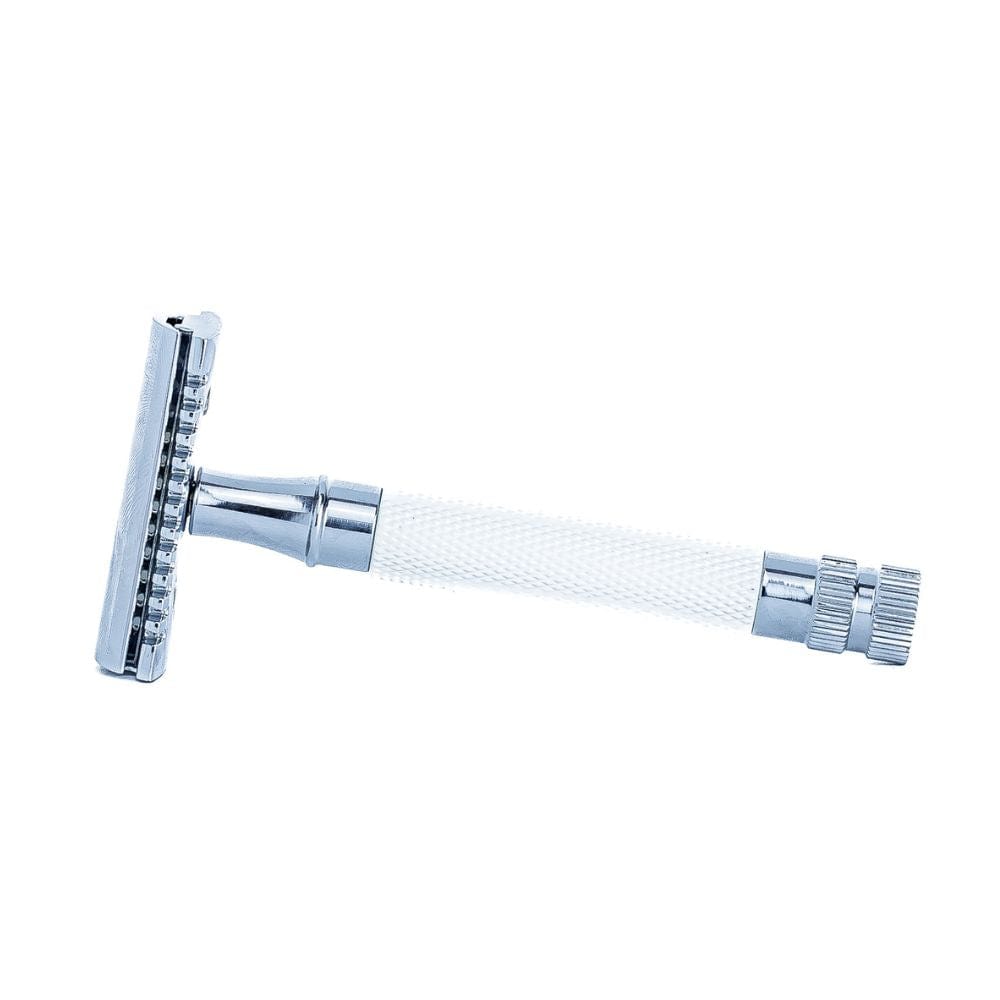 Safety Razor Yaqi Portal Double Edge Safety Razor Closed Comb - White