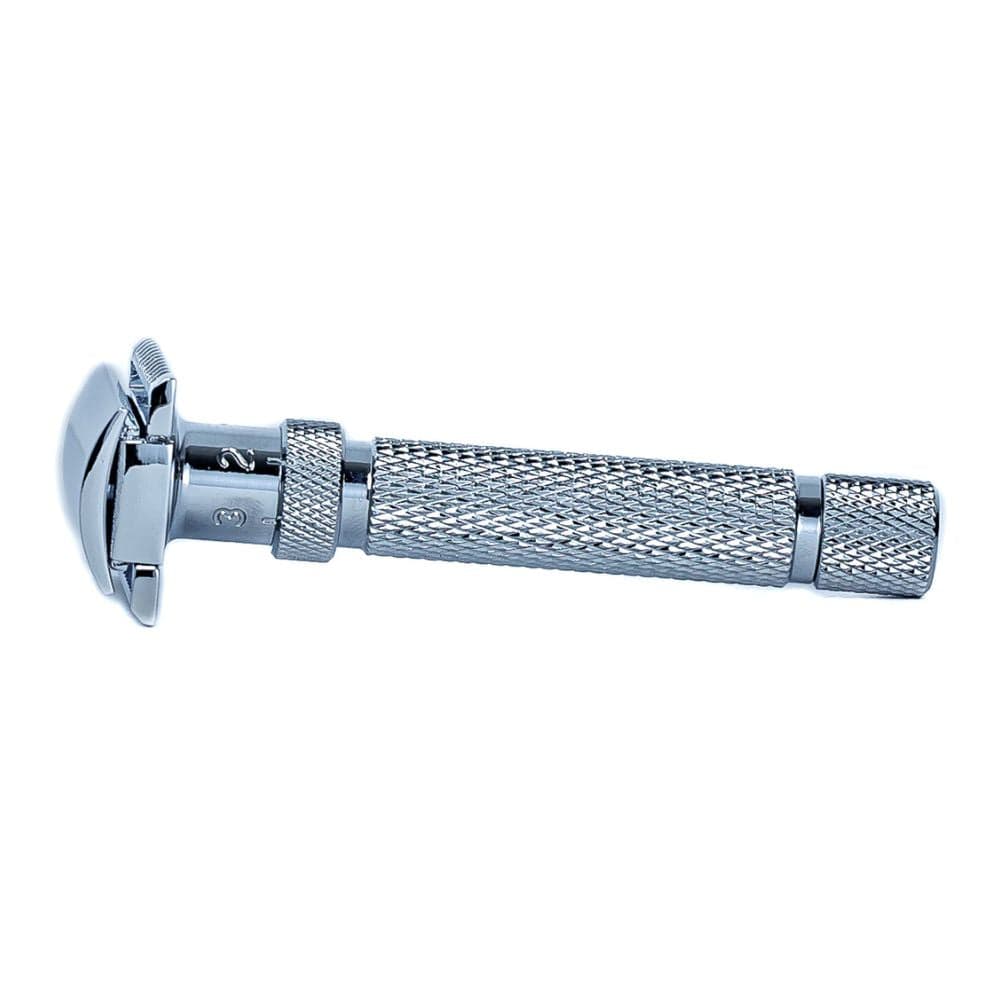 Safety Razor Yaqi The Final Cut Adjustable Safety Razor Gun Metal & Silver