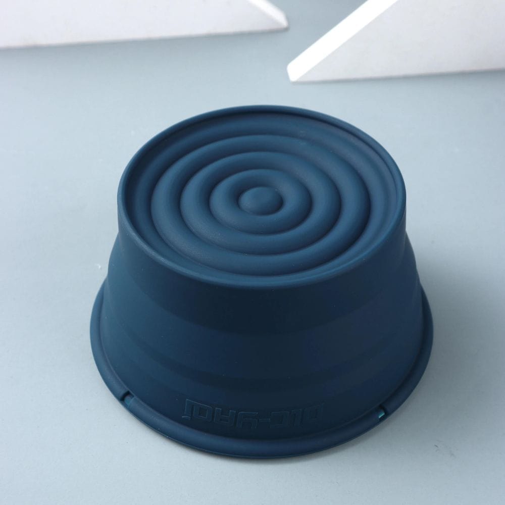 Shaving Bowl Yaqi Collapsible Silicone Shaving Bowl Blue