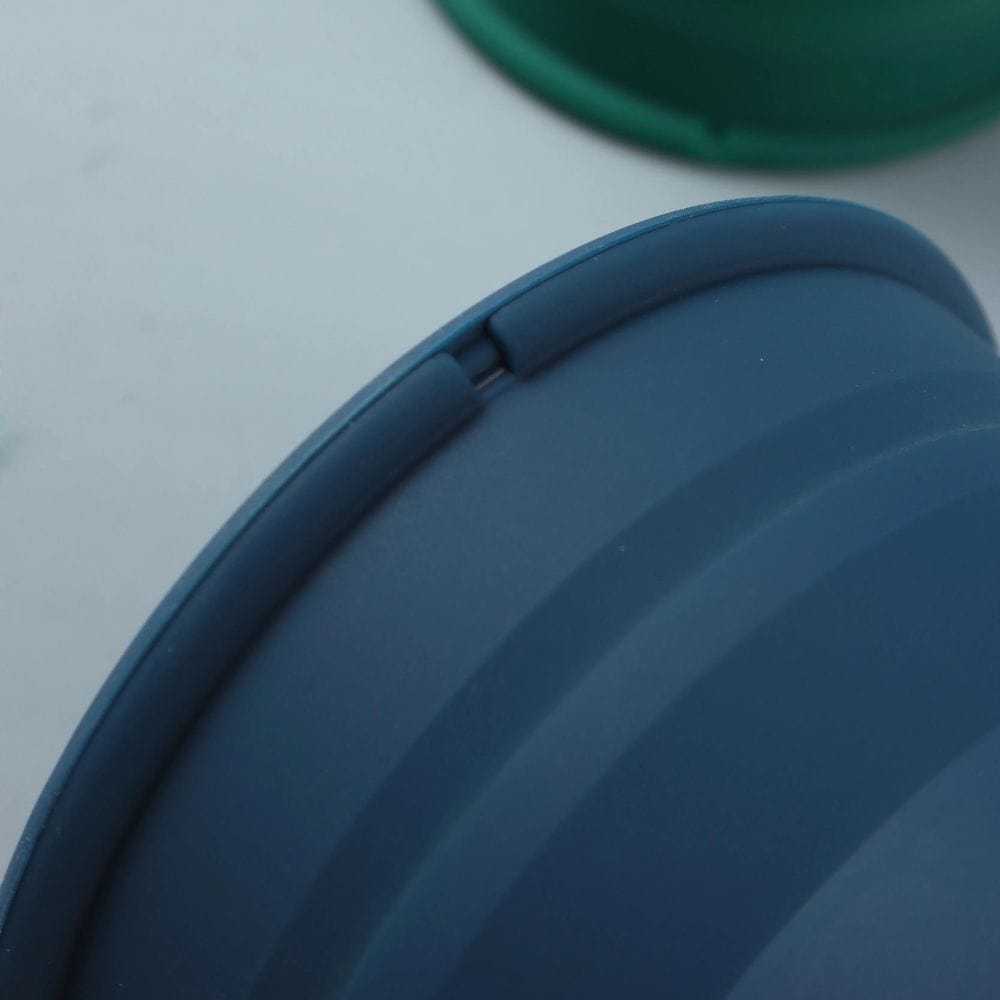 Shaving Bowl Yaqi Collapsible Silicone Shaving Bowl Blue