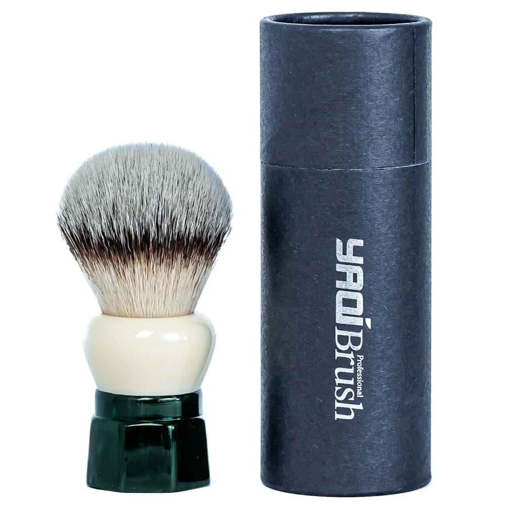 Shaving Brush G4 Synthetic Knot YAQI Synthetic G4 Shaving Brush Obsidian