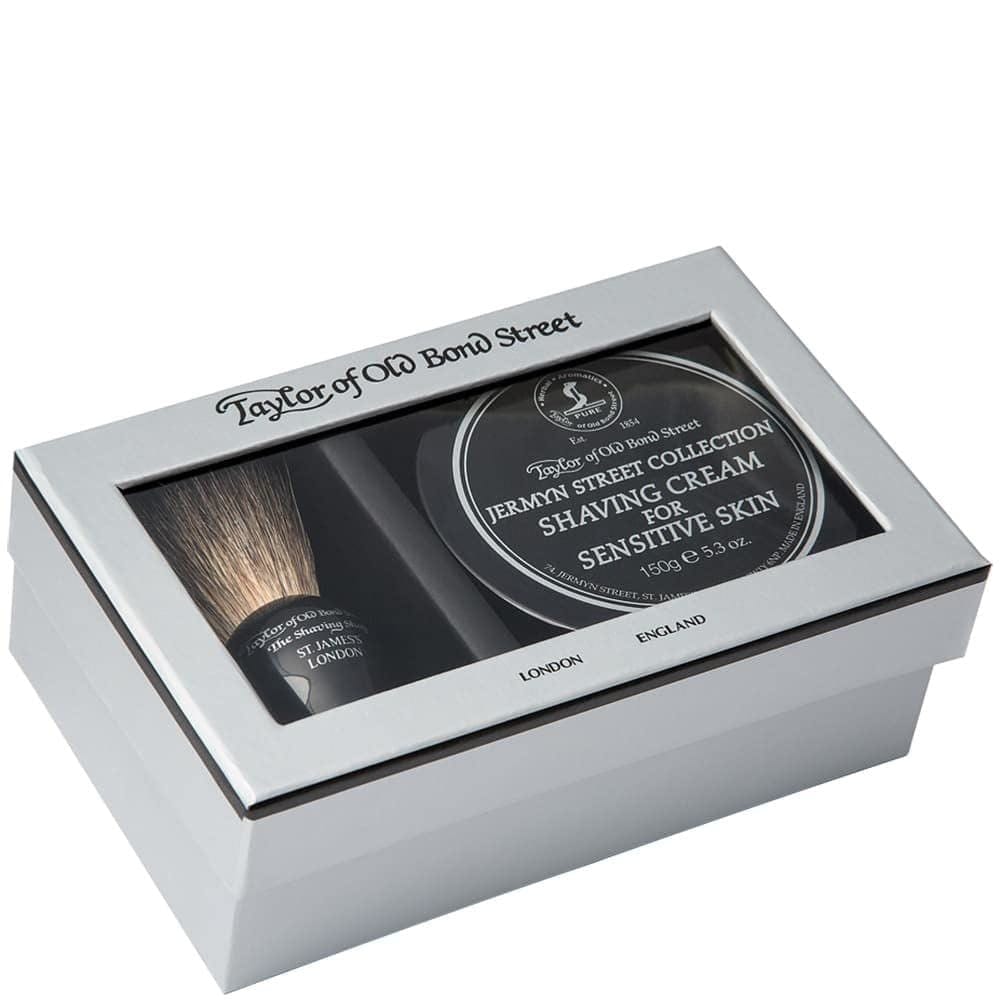 Shaving Kit Taylor of Old Bond Street Jermyn St Brush & Shaving Cream Bowl Gift Box