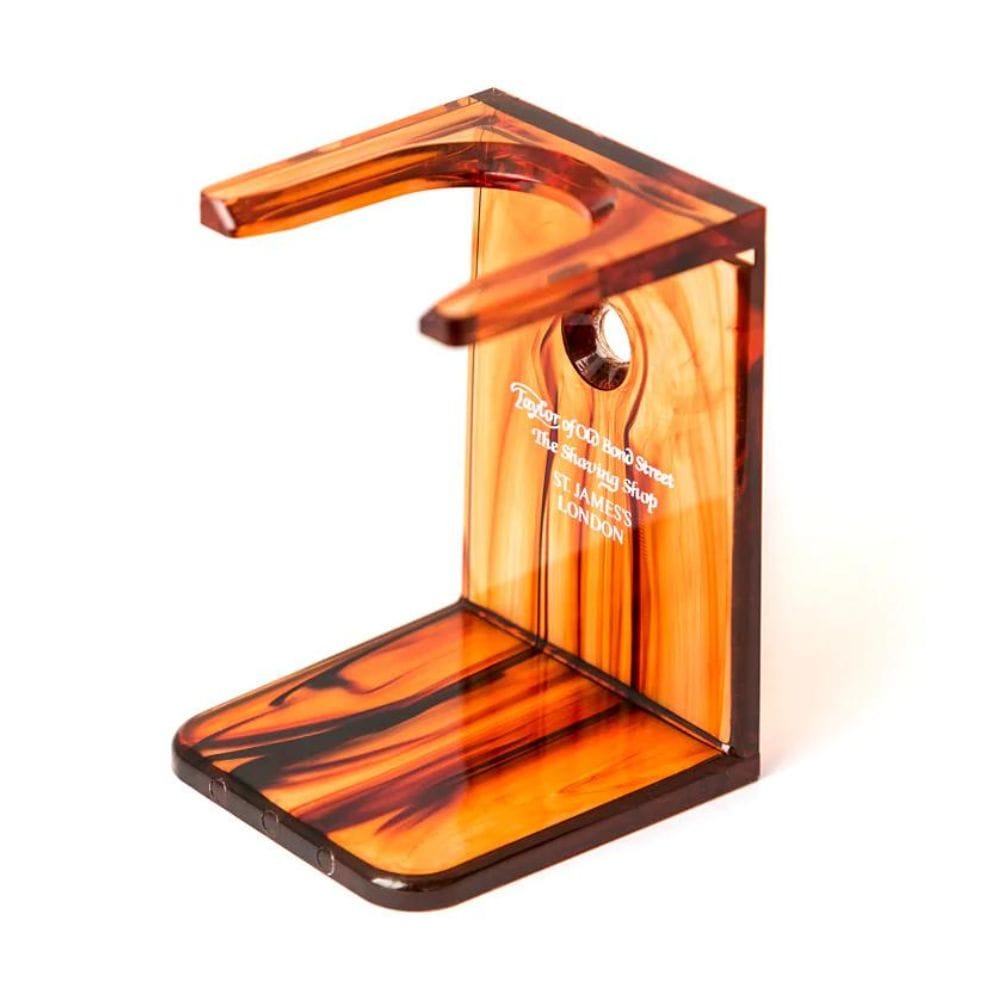 Shaving Stand Taylor Of Old Bond Street Imitation Tortoise Shell Shaving Brush Stand