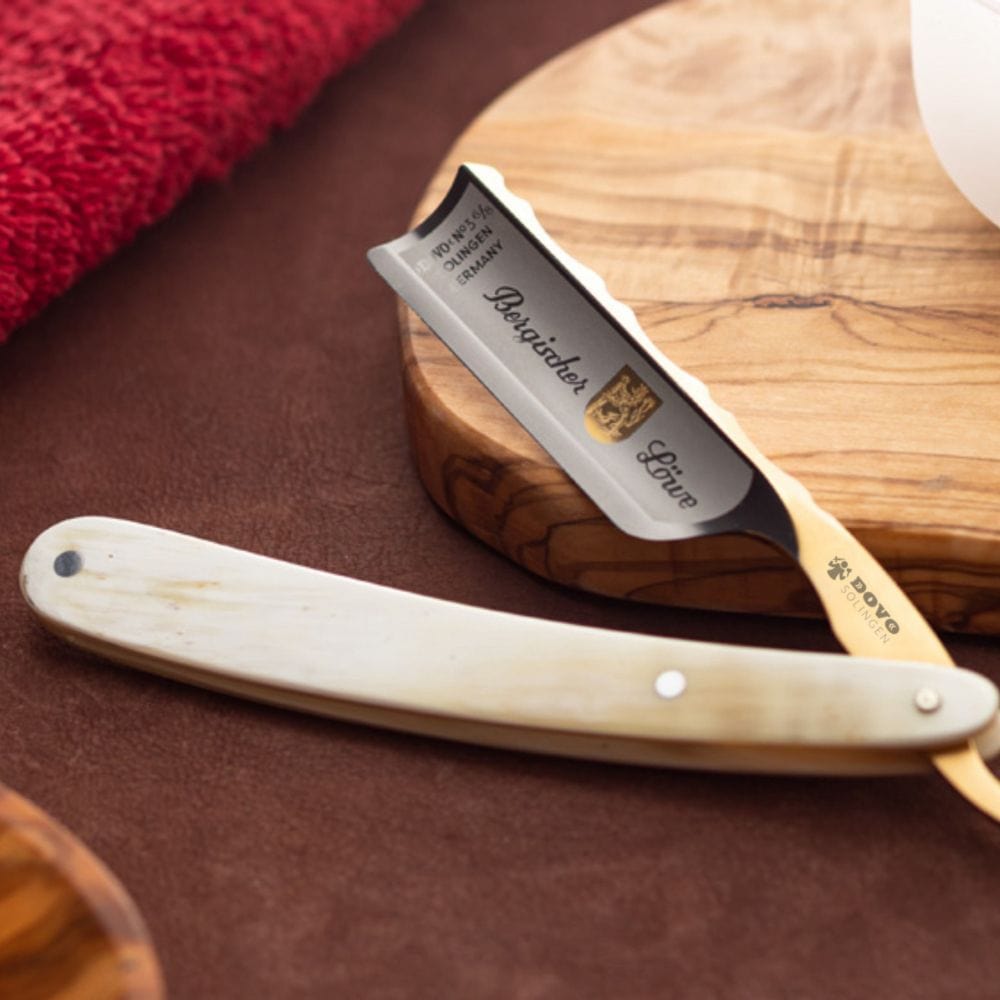 Straight Razor Dovo Straight Razor Bergisher Lowe 6/8" Cowhorn