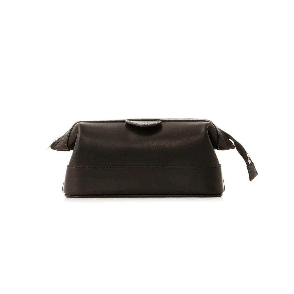 Toiletry Bag Taylor Of Old Bond Street Small Black Leather Wash Bag